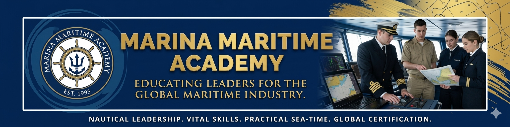 Marina Maritime Academy Contact Banner